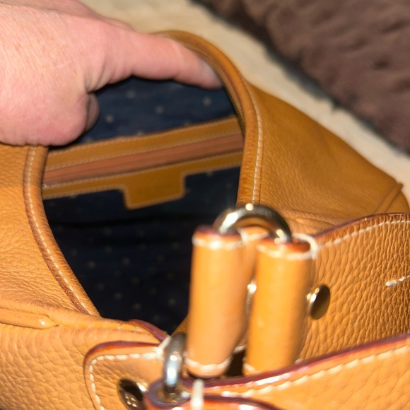 Kate spade vintage Leather Hobo Shoulder Bag in Cognac Brown - Picture 5 of 5